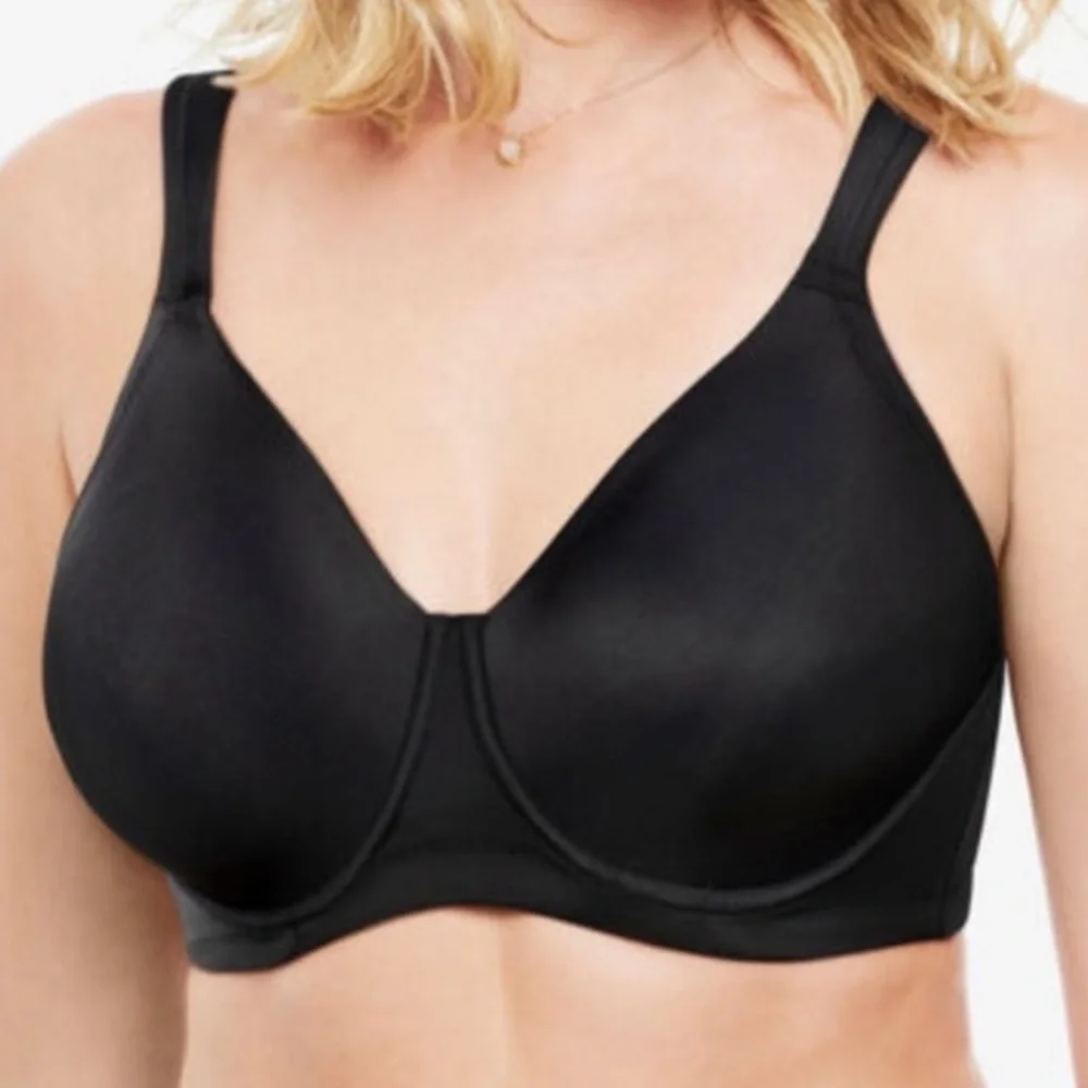 New Leading Lady Brigette Seamless
Underwire T-shirt Bra 5028 Size 40B
Black